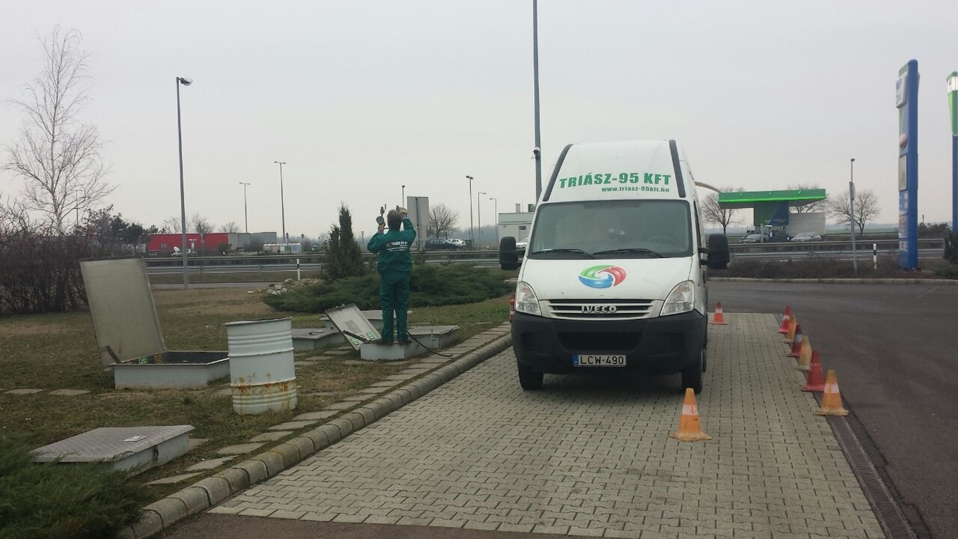 Tartálytömörségi próba